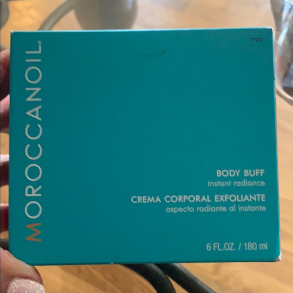 Maroccan oil body buff